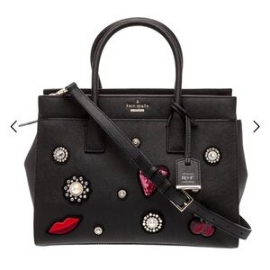 Kate Spade RARE Rodan & Fields Cameron crossbody Satchel, Lips, ♥️ ❤️2